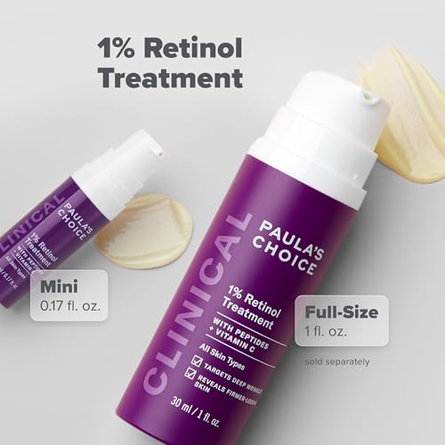 Paula's Choice Clinical 1% Retinol after-use glow on the skin