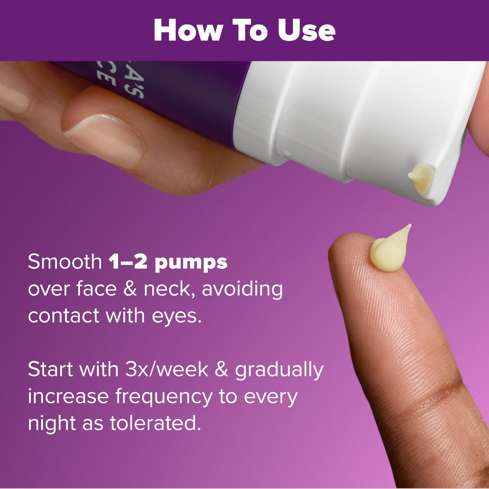Paula's Choice Clinical 1% Retinol packaging on a clean vanity, fragrance-free.