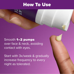 Paula's Choice Clinical 1% Retinol packaging on a clean vanity, fragrance-free.