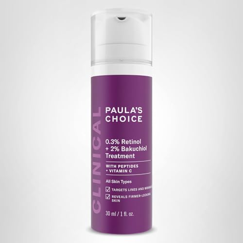 Paula's Choice Clinical serum on a clean vanity—fragrance-free care