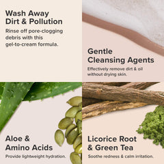 Paula's Choice DEFENSE ingredients include green tea, licorice, aloe, and soy for antioxidant support.