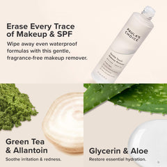 Paula's Choice Gentle Touch highlights aloe vera and green tea for soothing care