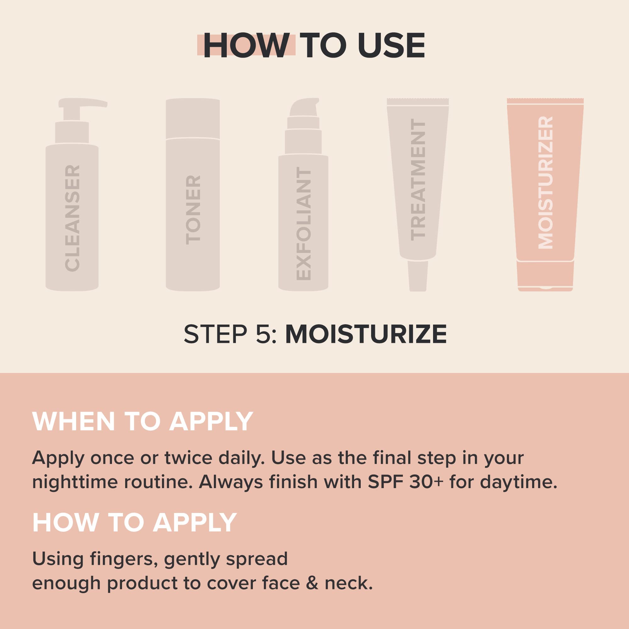 Paula's Choice Moisture Boost cream texture swatch shows non-greasy feel.
