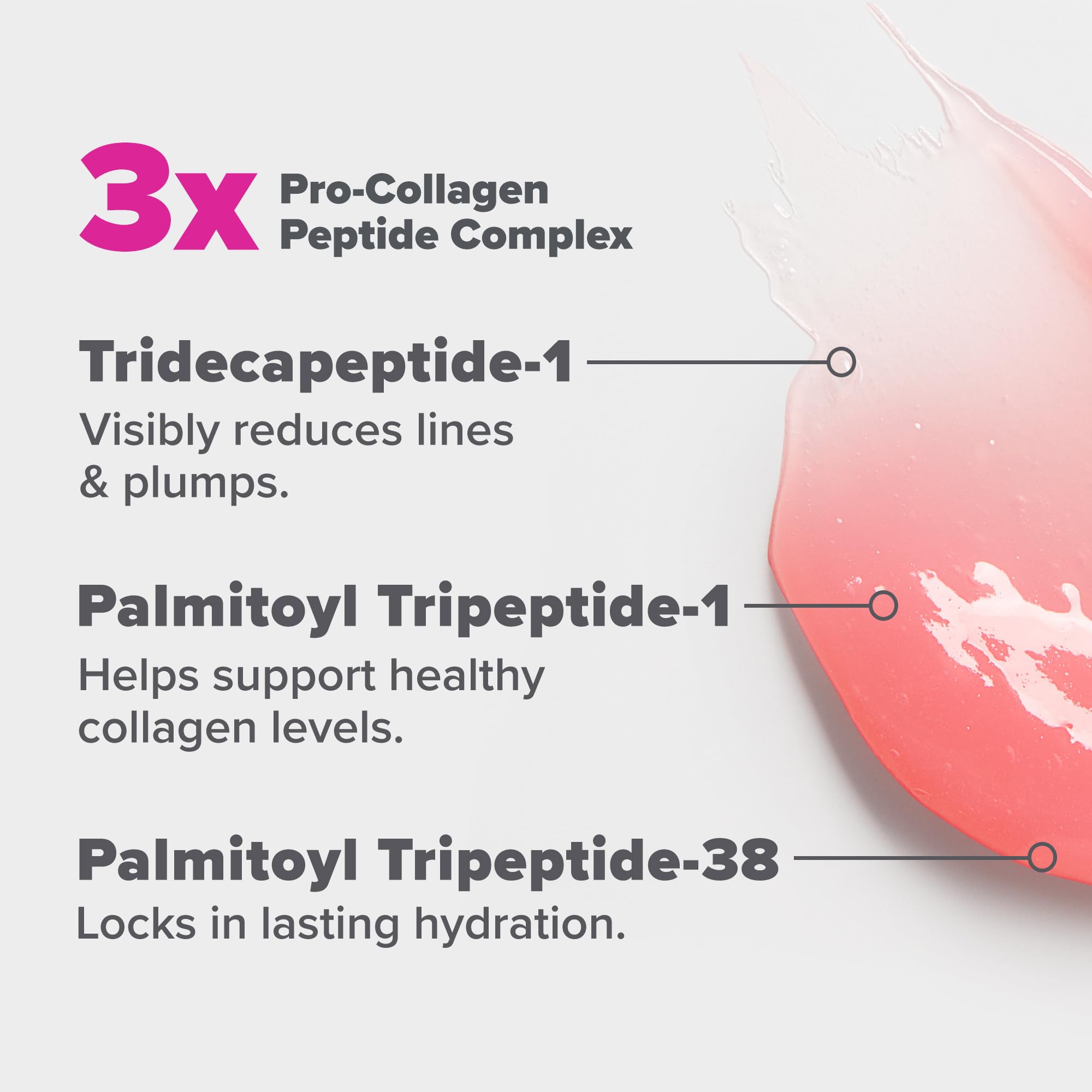 Ingredient focus on plant emollients in Paula's Choice Pro-Collagen Peptide Gloss Lip Balm