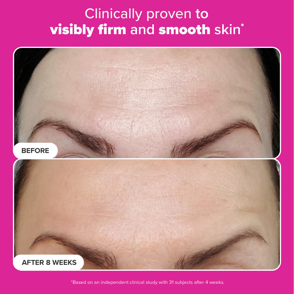 Paula's Choice Pro-Collagen Serum fragrance-free label highlights a clean formula.