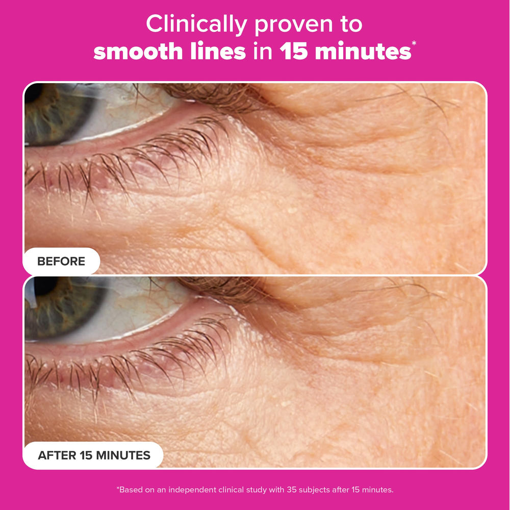 Paula's Choice Pro-Collagen Serum hyaluronic acid molecule emphasizes hydration potential.