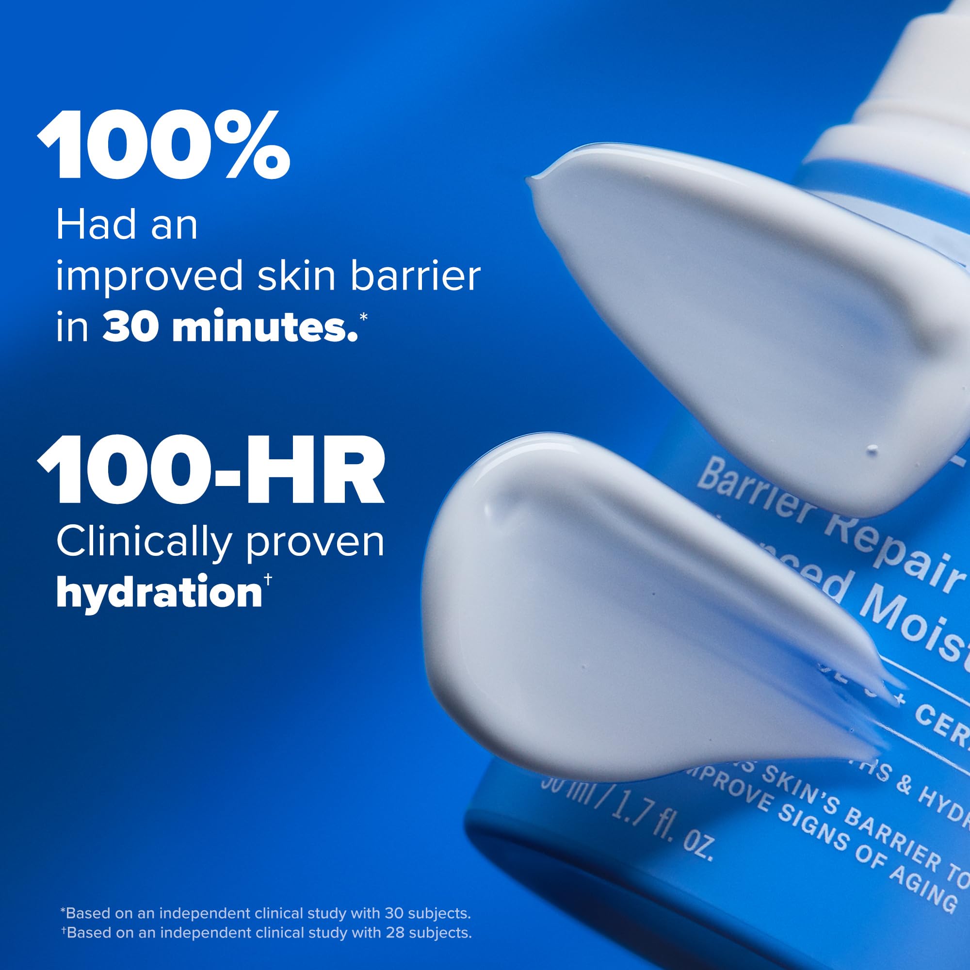 Paula's Choice RESIST Barrier Repair ceramides closeup highlighting barrier restoration for lasting moisture