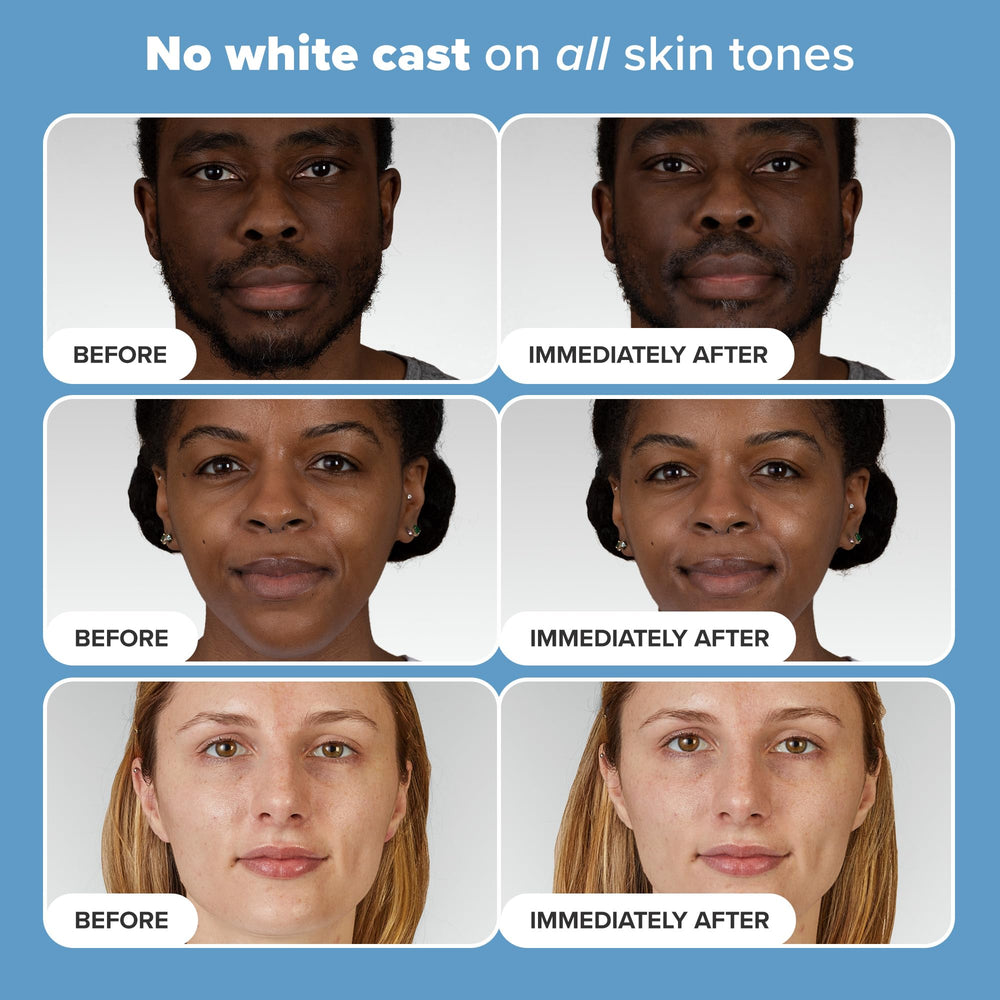 Paula's Choice RESIST daily hydrating fluid face application shot demonstrates fast absorption