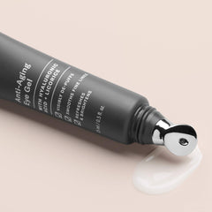 Paula's Choice RESIST eye gel texture swatch shows lightweight quick-absorbing gel