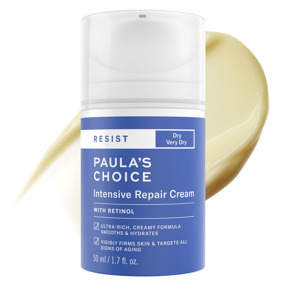 Paula's Choice RESIST Intensive Repair Face Cream bottle for deep hydration