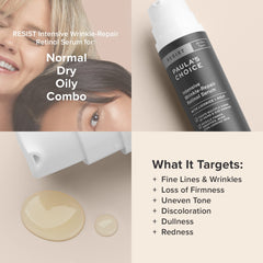 Paula's Choice Resist Intensive Wrinkle-Repair Serum vitamin C brightens and evens tone.