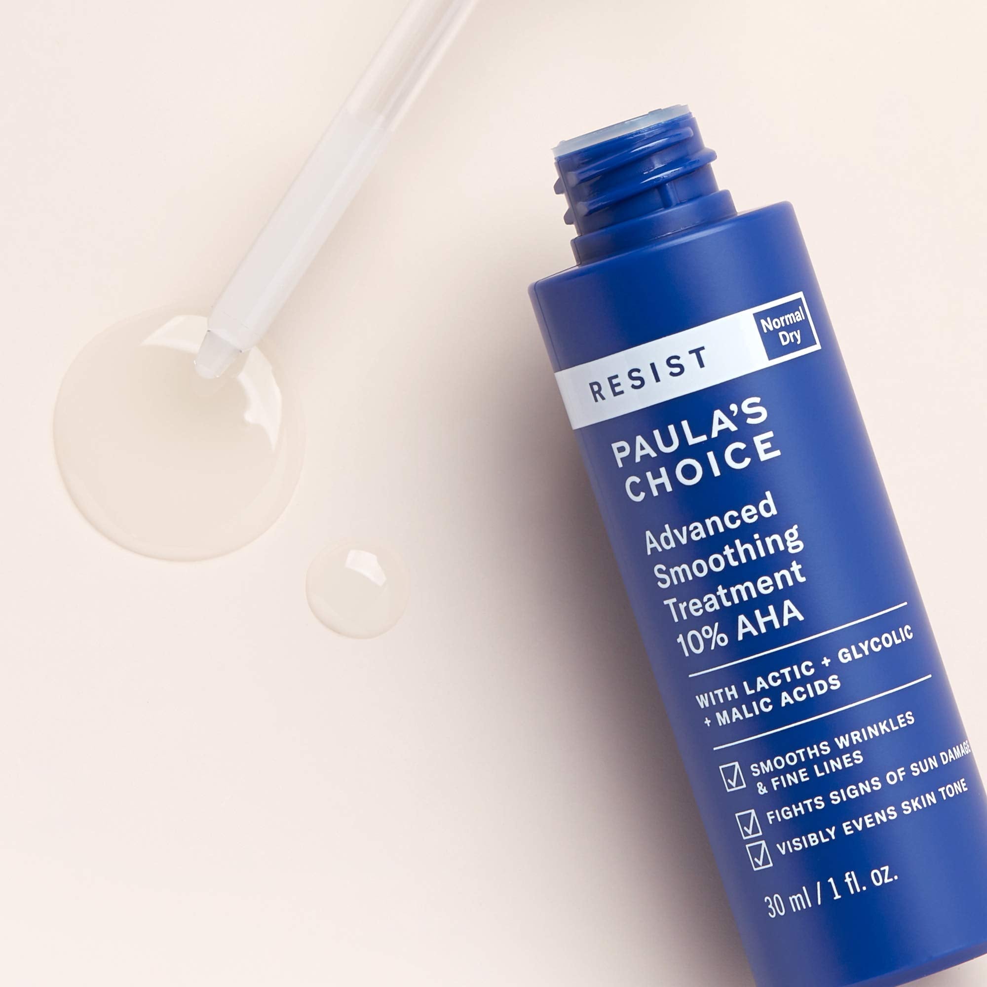 Sustainable packaging details of Paula's Choice RESIST Exfoliator.