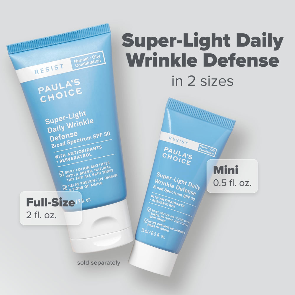 Paula's Choice RESIST sunscreen application image hints quick daily layer, pairing well under makeup.