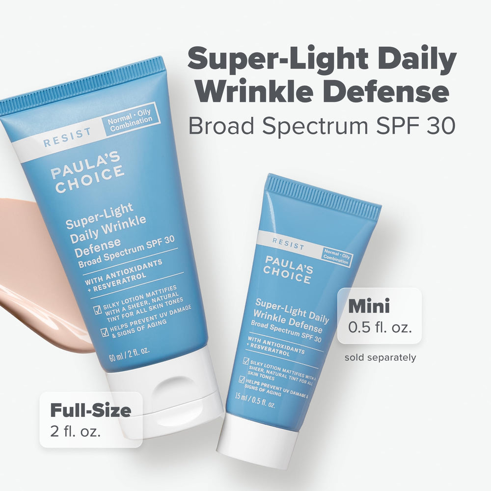 Paula's Choice RESIST SPF 30 blends evenly without heaviness on skin.