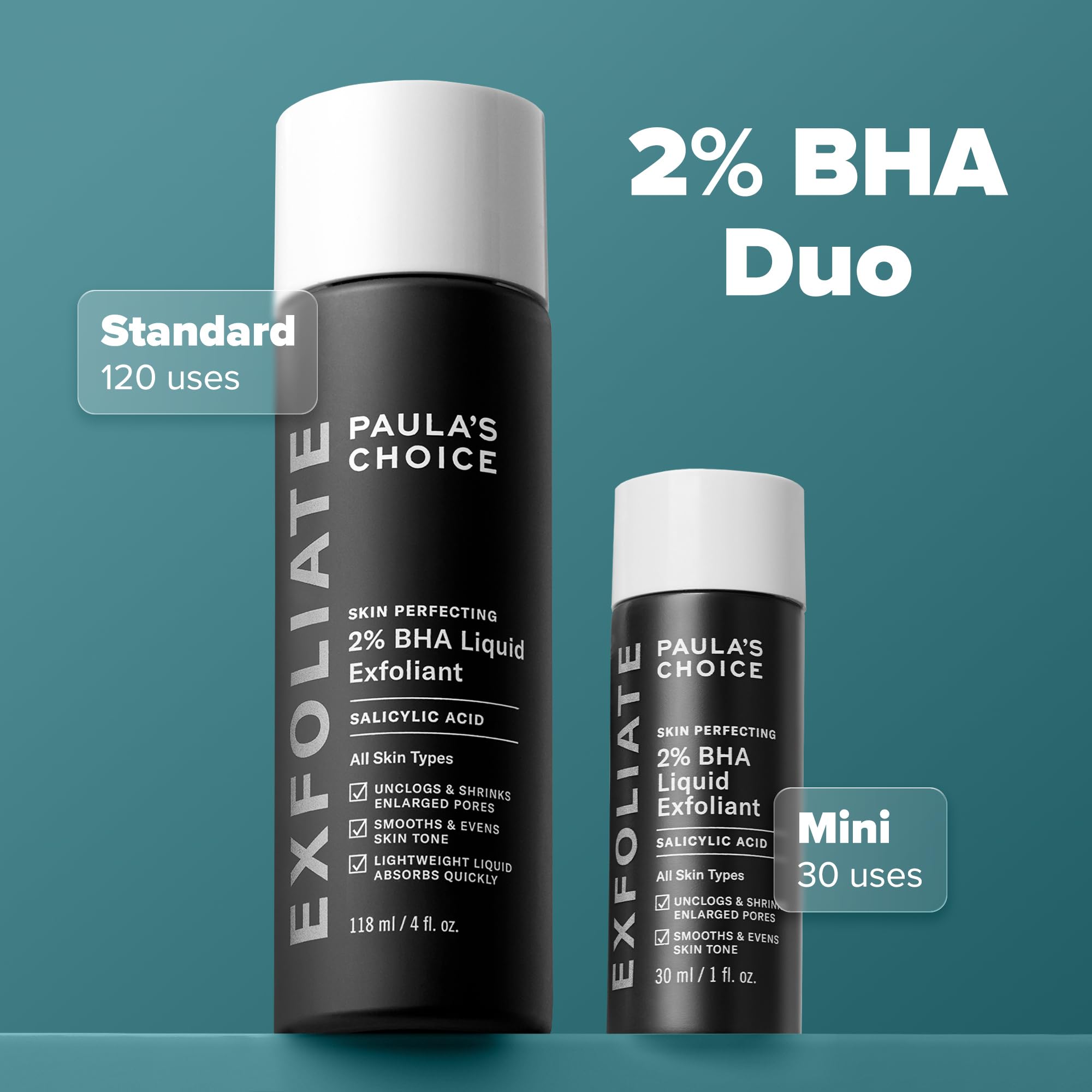Paula's Choice 2% BHA hydration and brightening potential for even tone