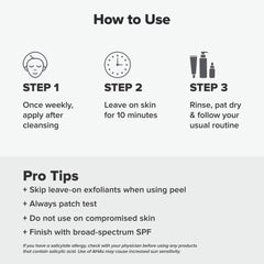 Paula's Choice Skin Perfecting Peel application—easy steps for quick weekly resurfacing.