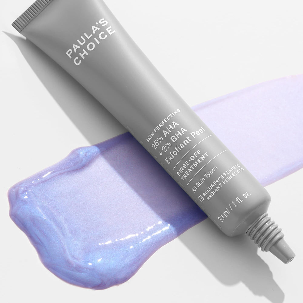 Paula's Choice Skin Perfecting Peel ingredients blend—powerful, fragrance-free formula.