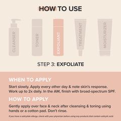 Paula's Choice Travel Duo box on a vanity ready for on-the-go exfoliation.