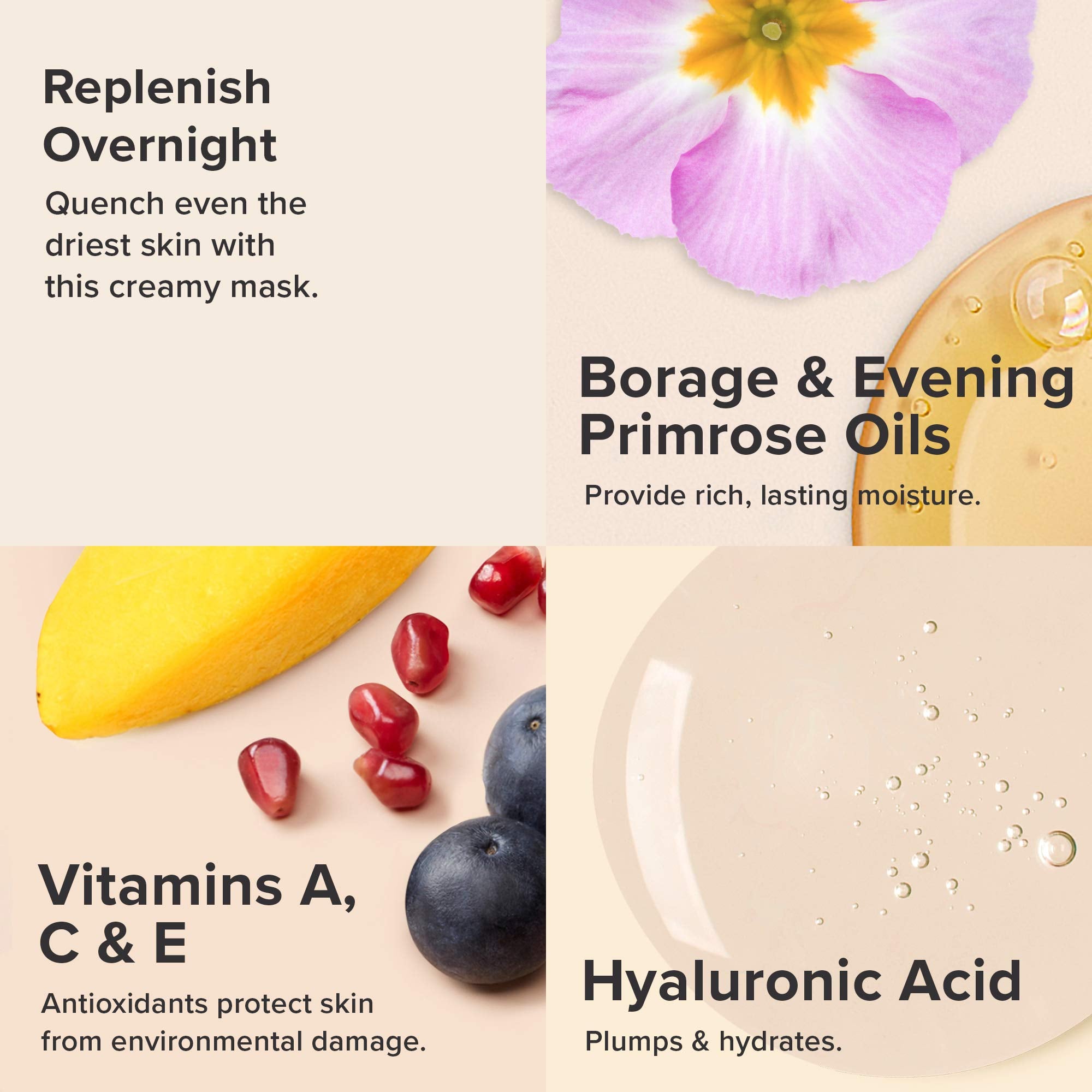 Paula's Choice Vitamin C, A, E and Hyaluronic Acid ingredient shot for hydration.