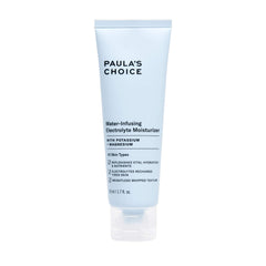 Paula's Choice Water-Infusing Electrolyte Face Moisturizer jar delivers weightless hydration