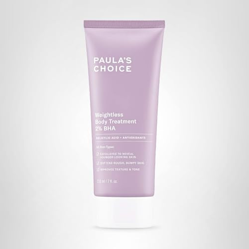 Paula's Choice Weightless Body Lotion 2% BHA skin-smooth result on arms and legs