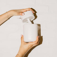 PAUME Signature Pump empty cap showcases clean, minimalist hardware for modern spaces