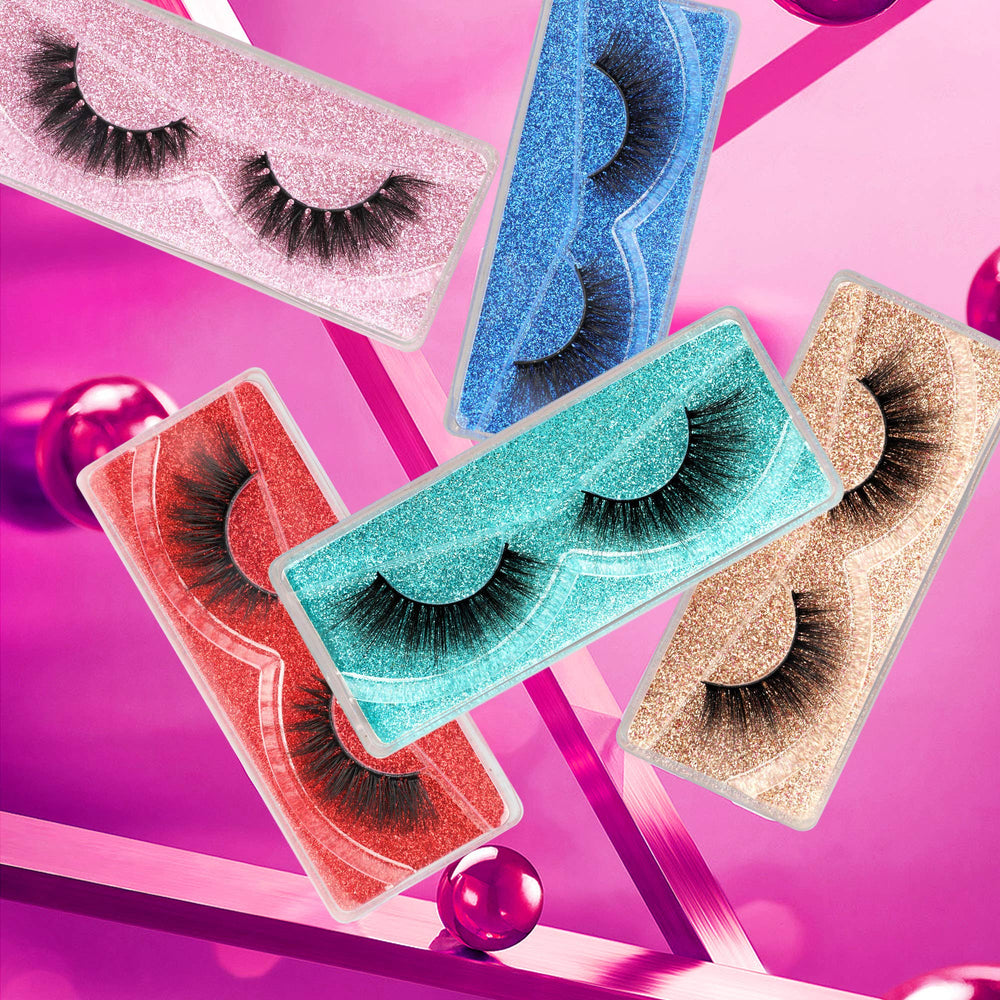 Pawotence 3d-faux-mink lashes collection provides voluminous texture for glam looks