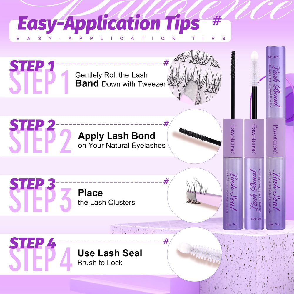Pawotence at-home-lash-extension-kit supports convenient DIY lash upgrades.