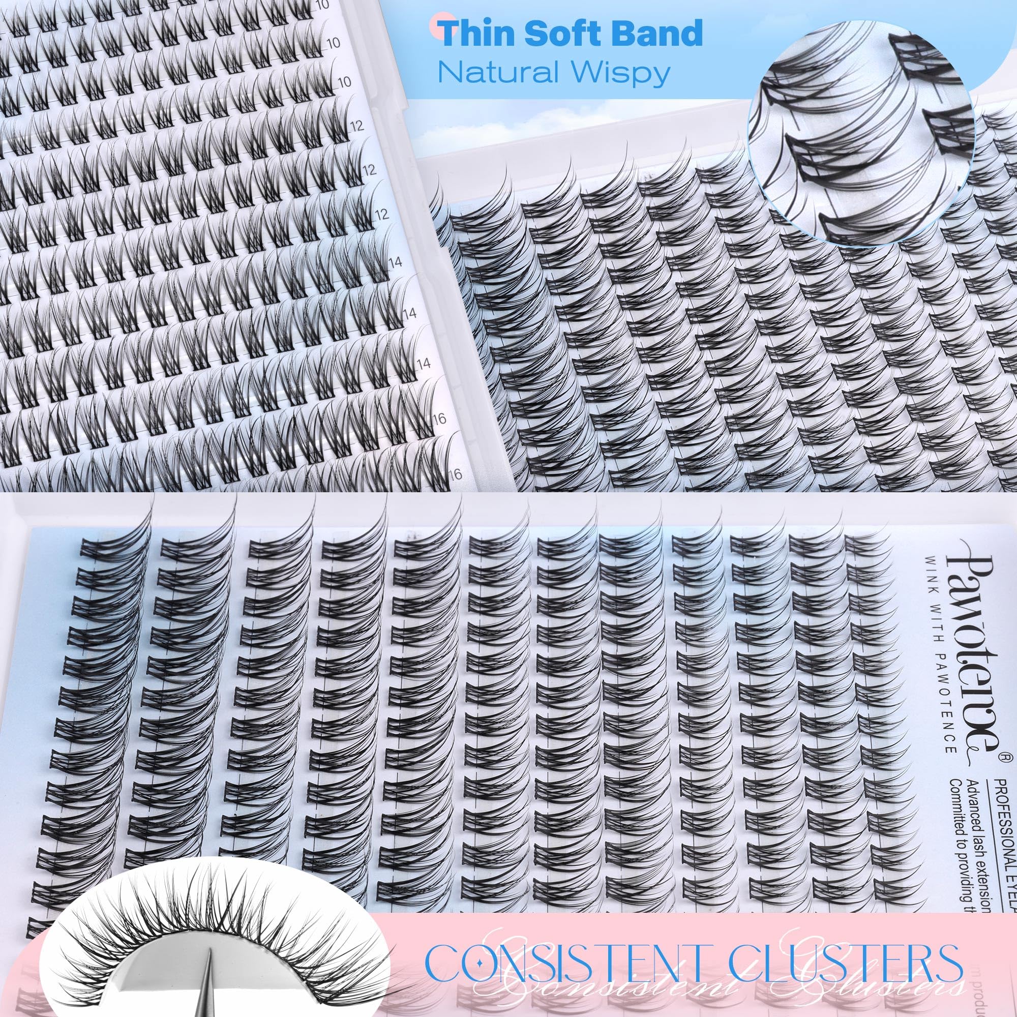 Pawotence diy-eyelash-extension-step embodies at-home styling flexibility
