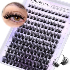 Pawotence front packaging showing Kira cluster lashes for easy selection