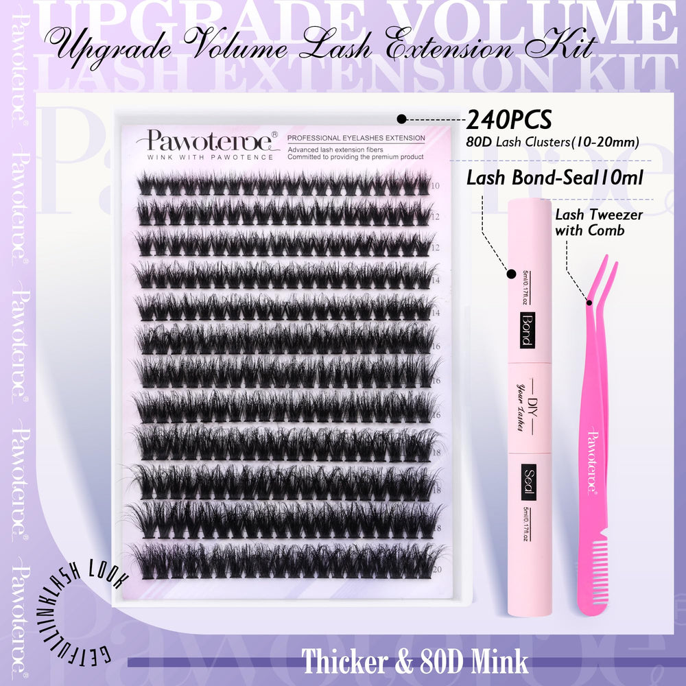 Pawotence Lash Bond and Seal pack for secure lash wear