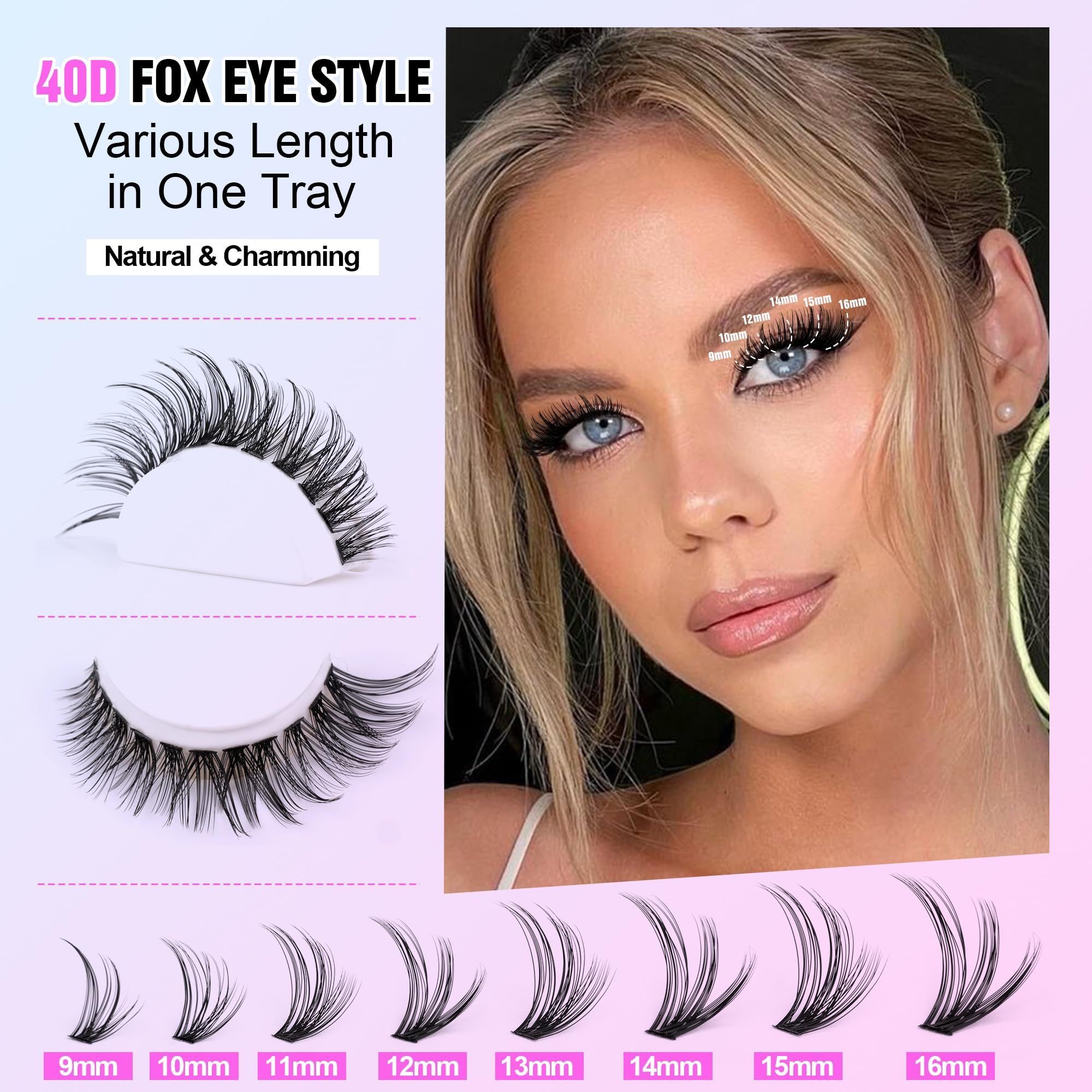 Pawotence lash bond and seal helps secure clusters for longer wear