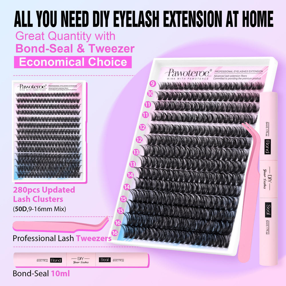 Pawotence lash-bond-and-seal bottle supports lasting hold for date night