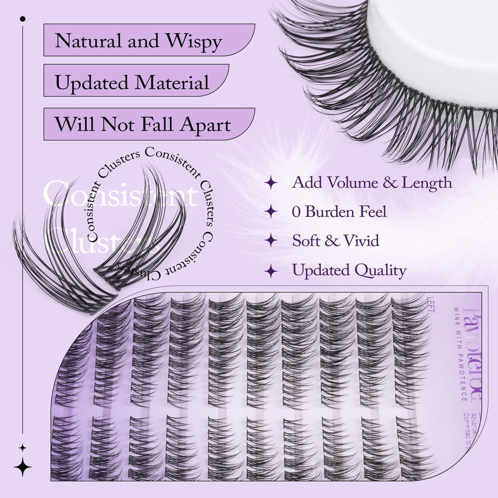 Pawotence lash bond seal showing secure adhesion for longer wear.