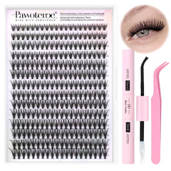 Pawotence lash extension kit 280pcs for natural DIY lash enhancements