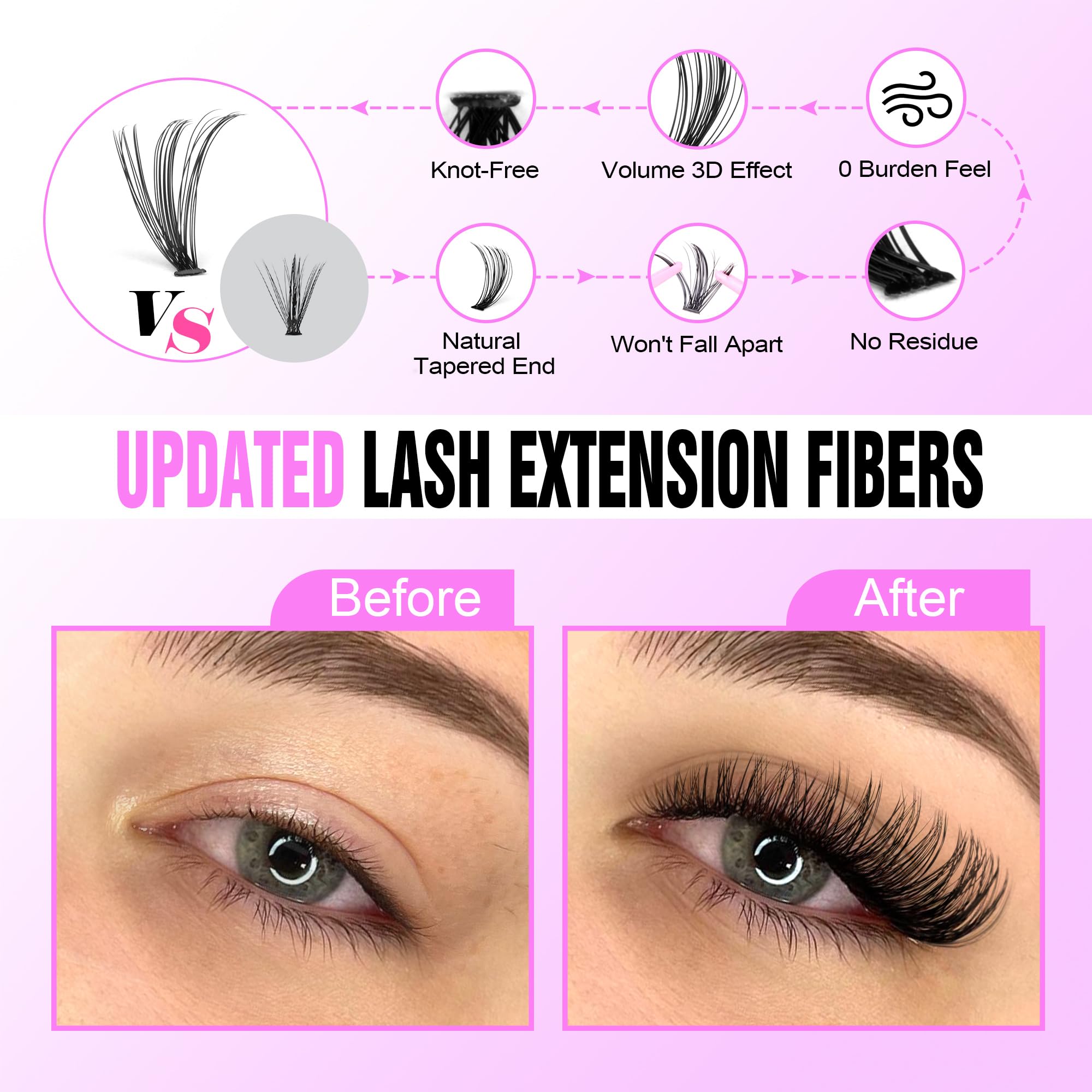 Pawotence lash remover enables safe removal without damage.