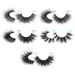 Pawotence mixed-styles lashes bulk gives versatile options for any occasion