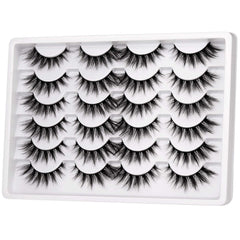 Pawotence reusable vegan faux mink lashes stay soft, lightweight, and easy to remove after use.