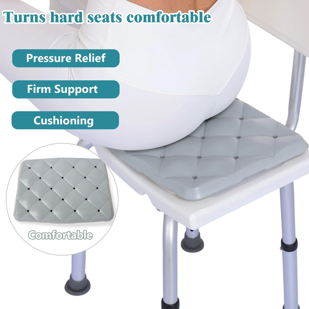 PAZ WEAN cushion seat pad non-slip texture maintains stability on smooth surfaces