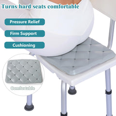 PAZ WEAN cushion seat pad non-slip texture maintains stability on smooth surfaces