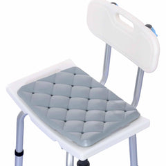 PAZ WEAN waterproof shower cushion seat pad top view for soft chair comfort