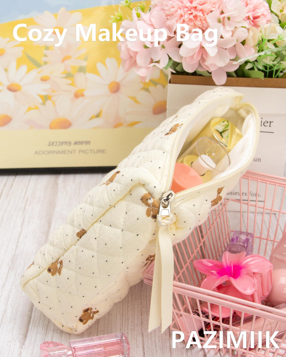 PAZIMIIK quilted cotton exterior adds soft luxury to daily routine
