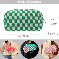 PAZIMIIK cartera de belleza compacta con un compartimento, ordena tus esenciales.