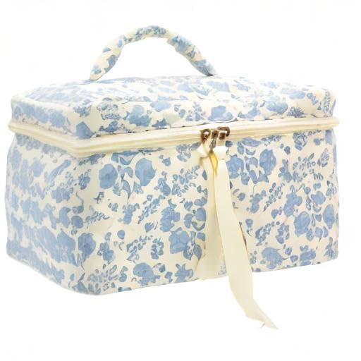 PAZIMIIK cotton makeup bag organized pouch-on-the-go for quick routines