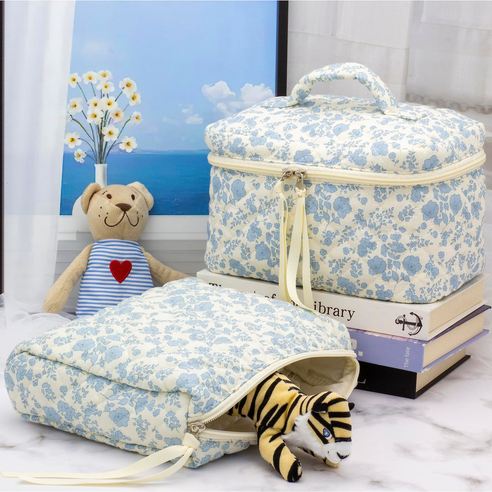 PAZIMIIK cotton makeup bag travel-friendly design lightweight and portable