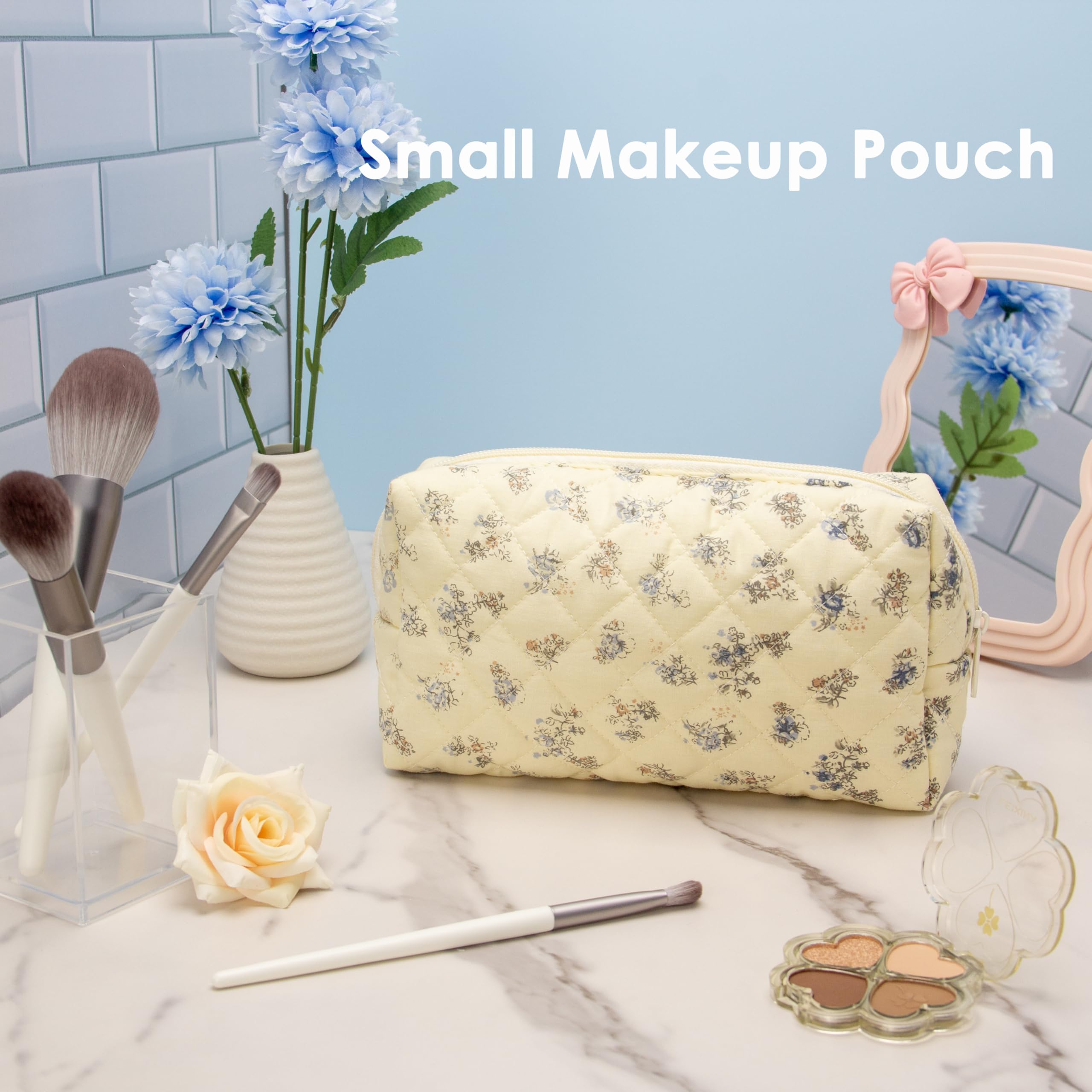 PAZIMIIK makeup bag interior keeps brushes and pencils organized on the go
