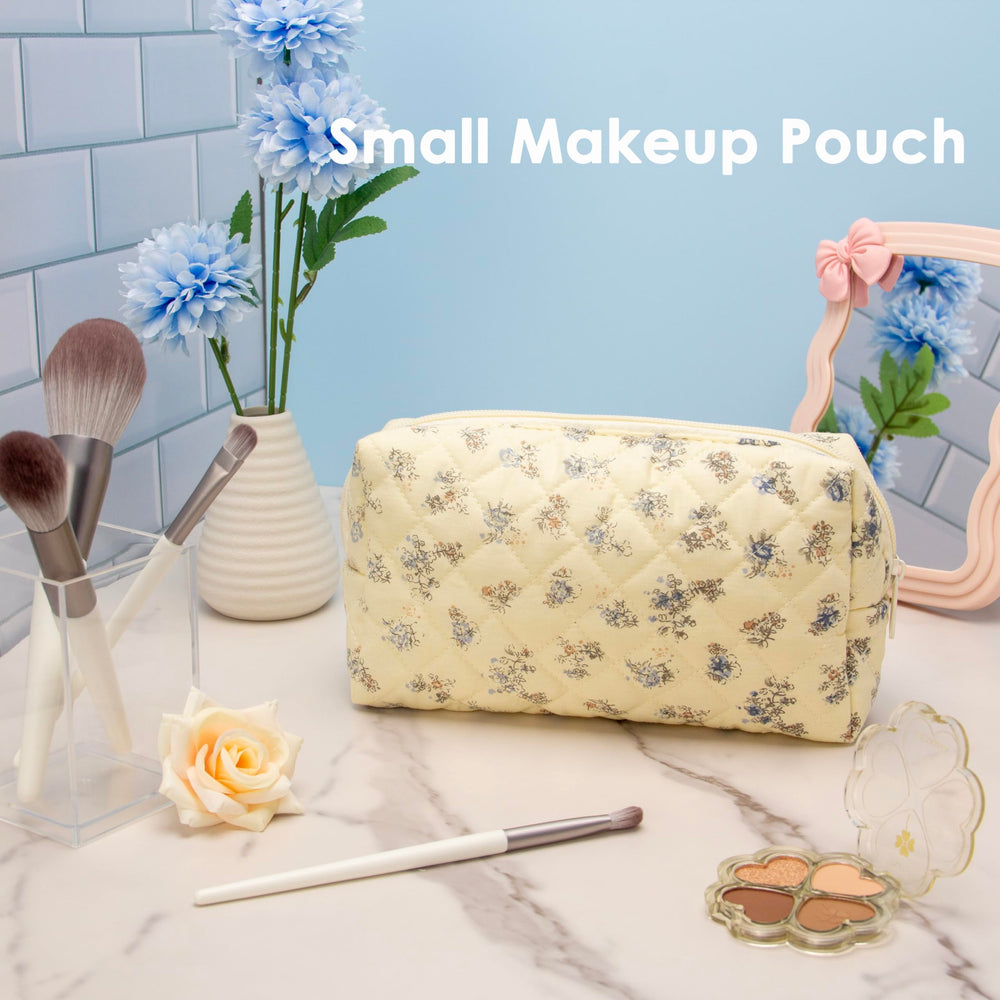 PAZIMIIK makeup bag interior keeps brushes and pencils organized on the go