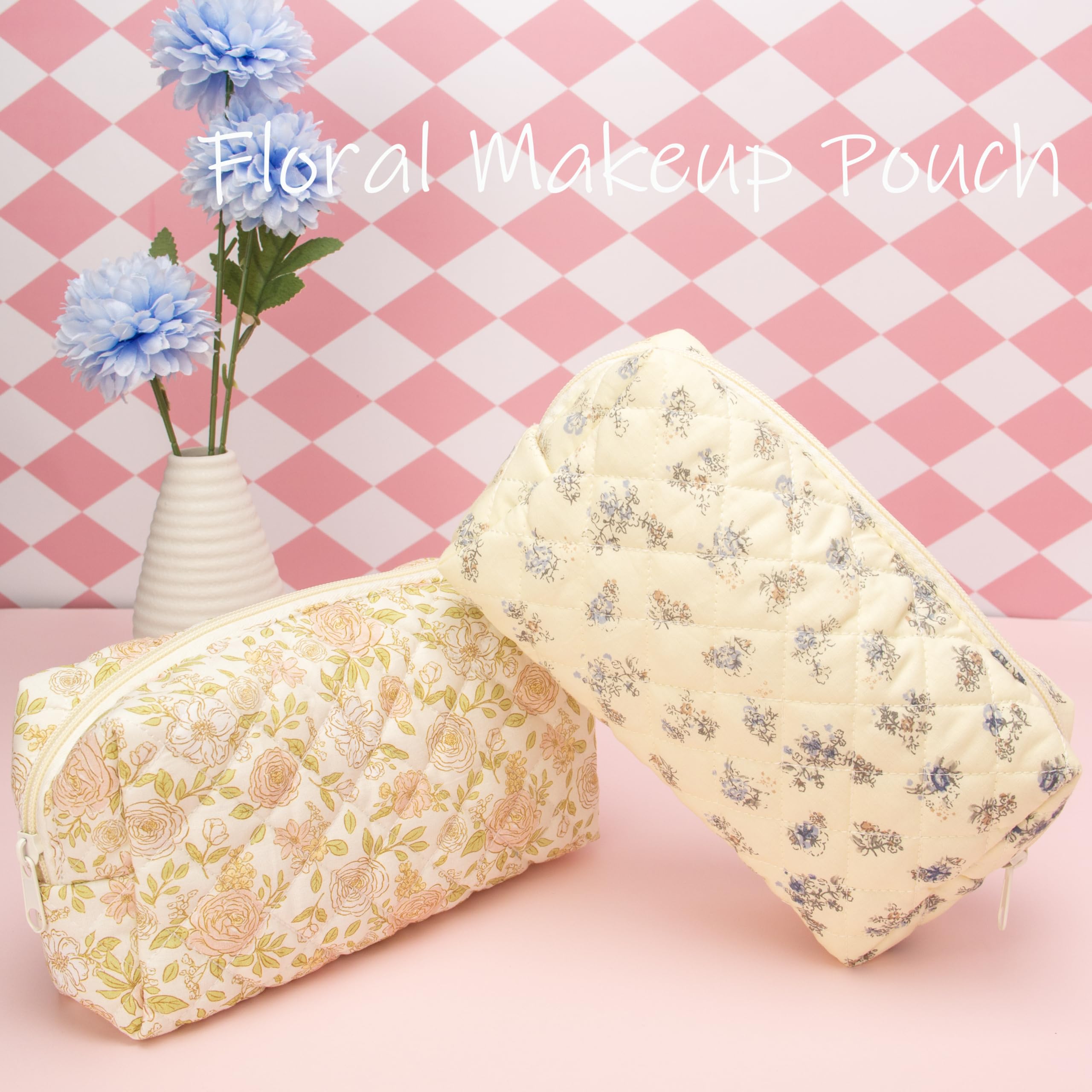 PAZIMIIK versatile bag stores skincare, hair accessories, or stationery