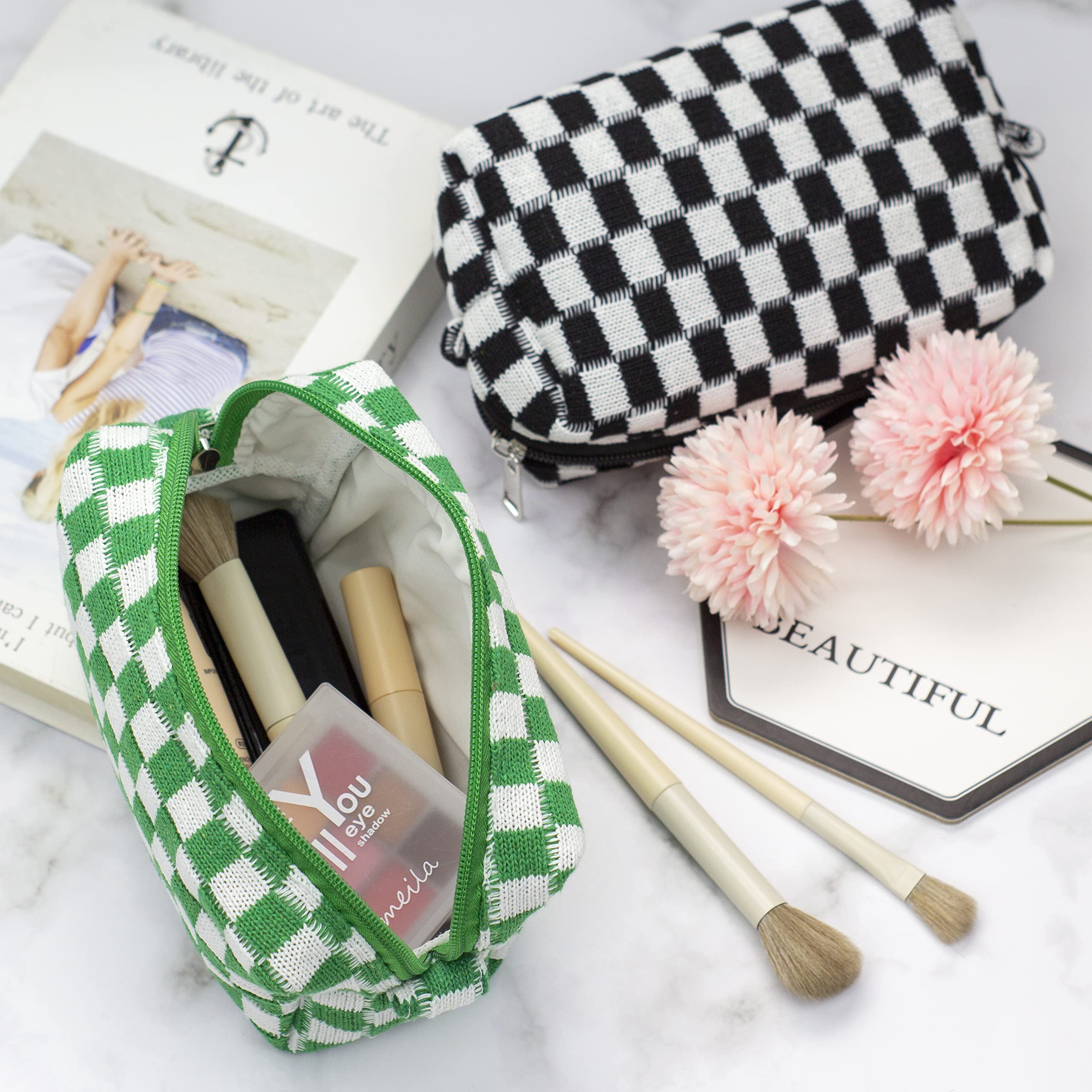 PAZIMIIK organizador de maquillaje para viaje, ligero y práctico.