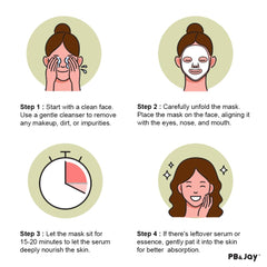 PB&JAY Purenature mask sheet texture delivering silky hydration for sensitive skin